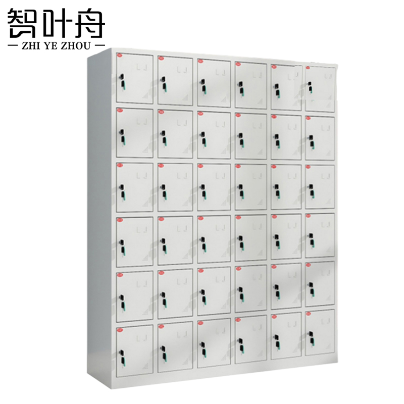 智叶舟手机充电柜36门1380*400*1730mm台高清大图