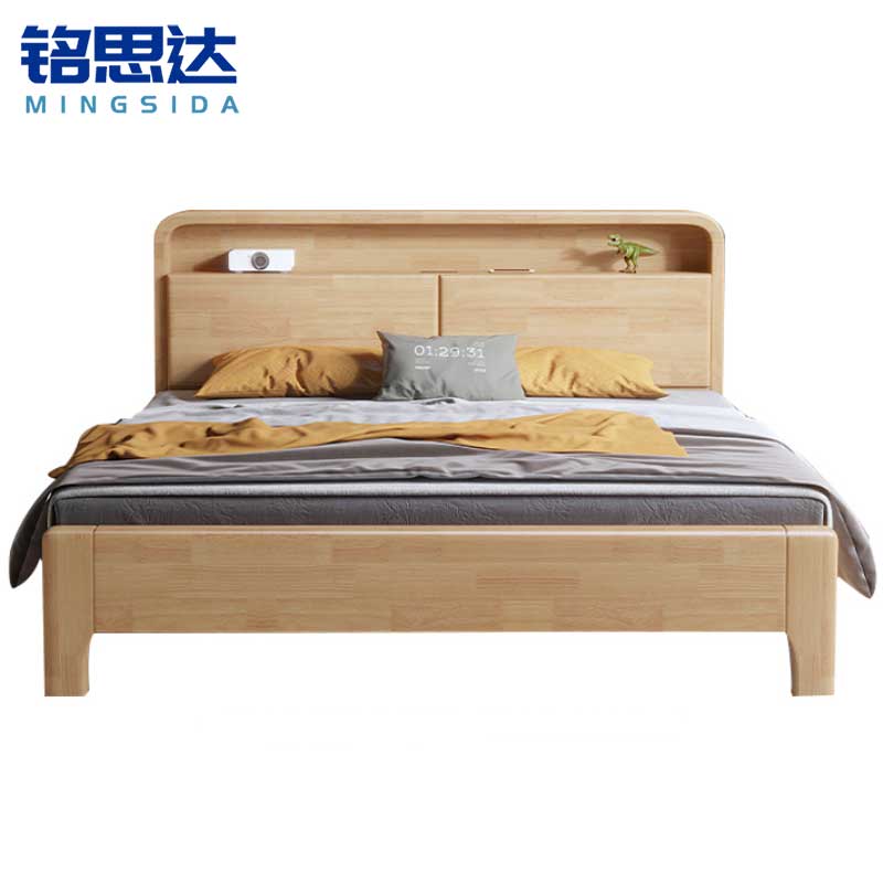 铭思达实木床