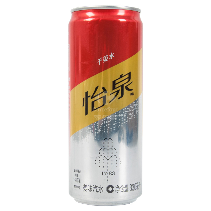 可口可乐怡泉干姜水听装330ml