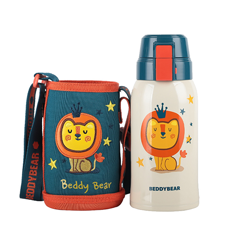 杯具熊 小狮子RT127-620 保温杯 620ml 蓝色