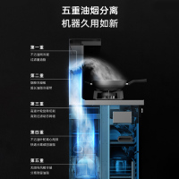森歌(SENG) Q1S集成灶消毒柜家用一体油烟机燃气灶厨房套装二星级消毒柜侧吸下排式 液化气