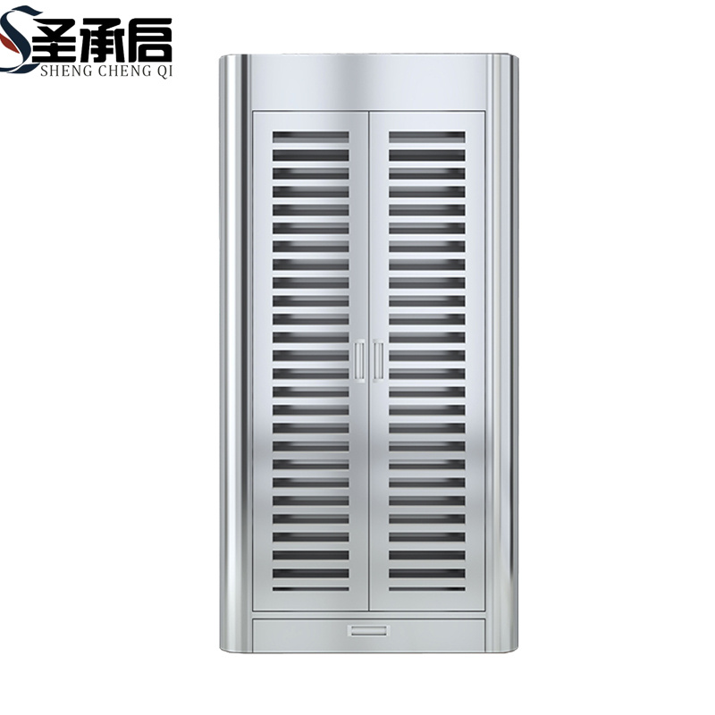 圣承启 不锈钢洁具柜 双门 台高清大图