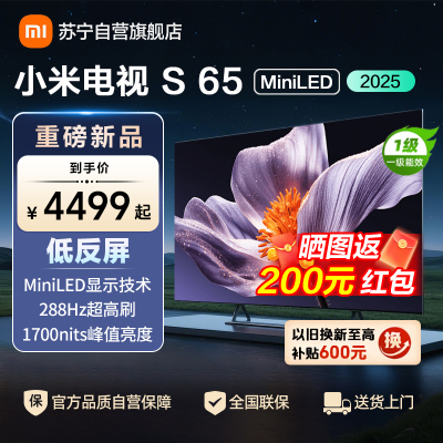 小米电视S65 MiniLED 2025-L65MB-S