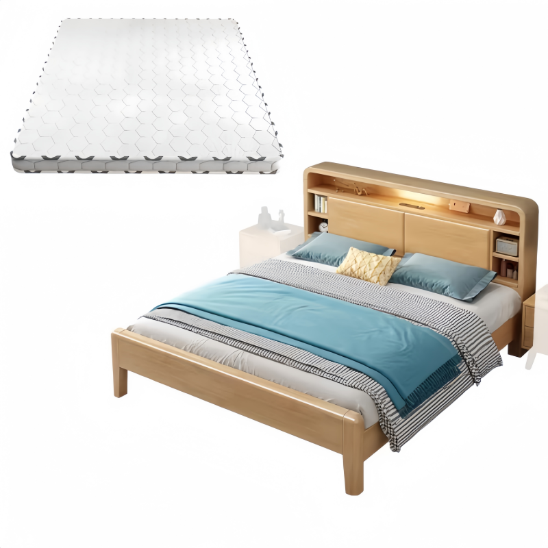 悦兴诚职员床1500mm+10cm床垫组高清大图