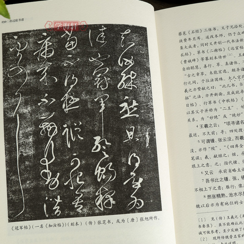 [正版]学海轩孙过庭书谱中国古代书法理论研究丛书徐利明编原文译文书谱墨迹摹刻本王羲之张旭楷行草篆注译毛笔字帖工具书籍