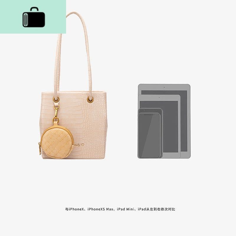 网红腋下白色小包包女2020流行新款潮百搭单肩斜挎法棍小方包女NEW LAKE女斜挎包图片