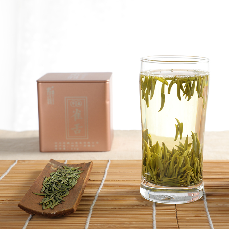 老峨山素翁雀舌茶叶 50g炒青茶叶降火祛湿素翁茶 2019明前新茶