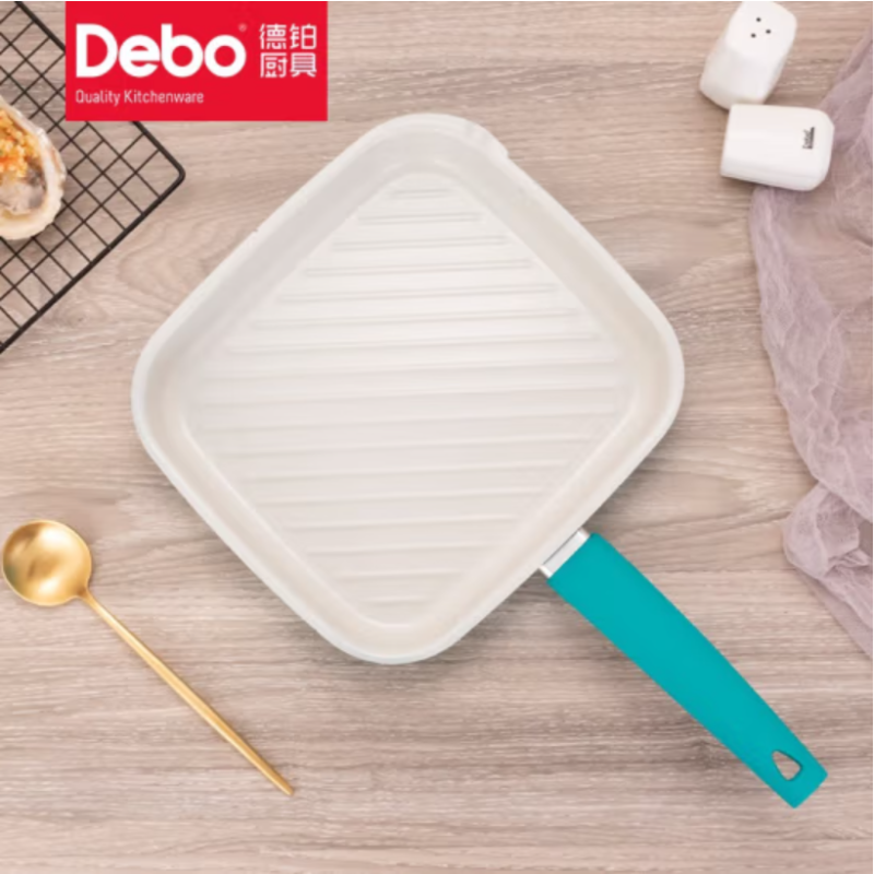 德铂(Debo) 柯蒂斯煎锅 DEP-755 薄荷绿