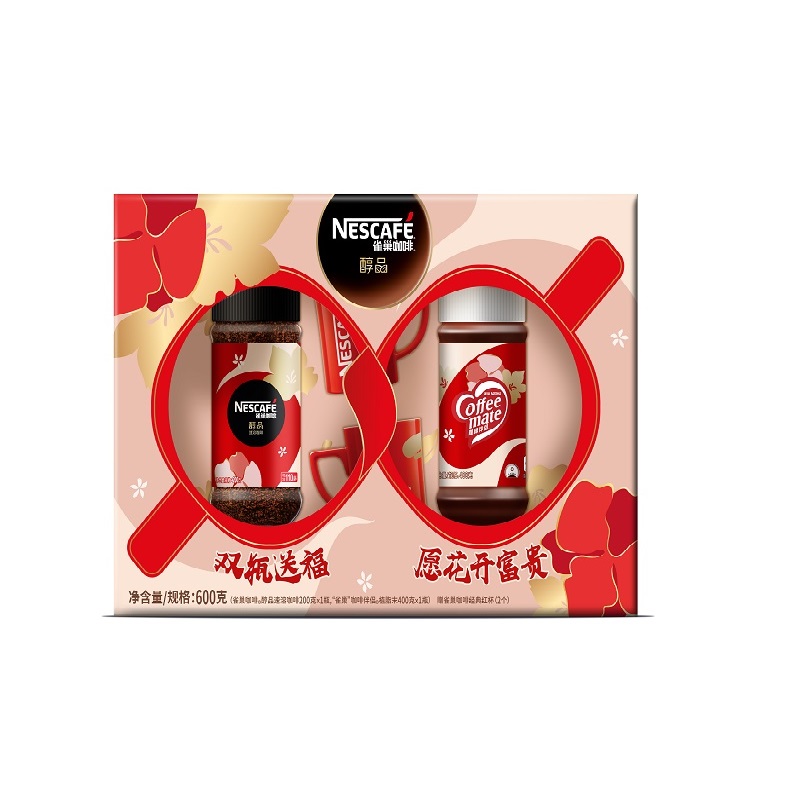 雀巢咖啡 醇品200g+咖啡伴侣400g