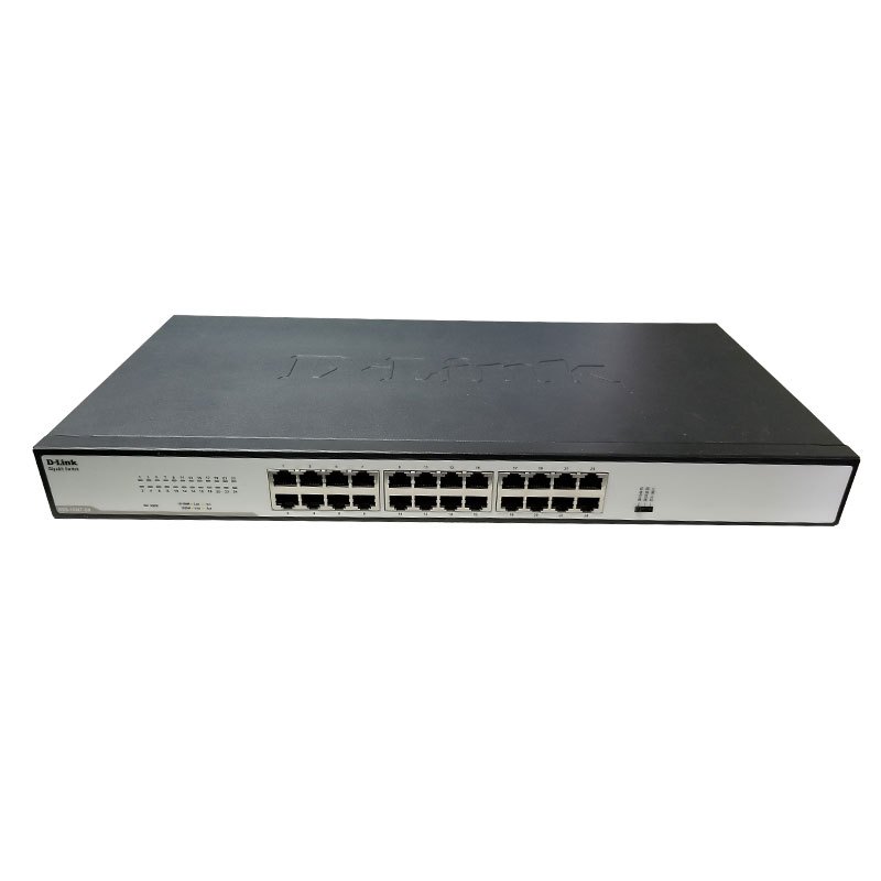友讯(DLINK)16口百兆 铁盒 交换机 机架式 DES-1024R (单位:个)
