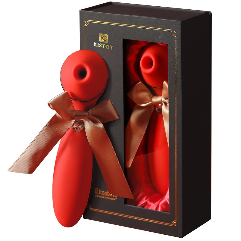 KISTOY伊丽莎白按摩震动棒秒爱潮神器女性用品性用具自慰器跳蛋舔吸允器振动棒情爱玩具成人情趣性用品仿真阳具高清大图