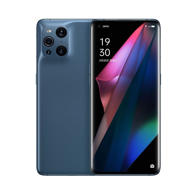 [二手95新]oppo find x3 5g 8 256gb 雾蓝 全网通安卓手机 二手手机