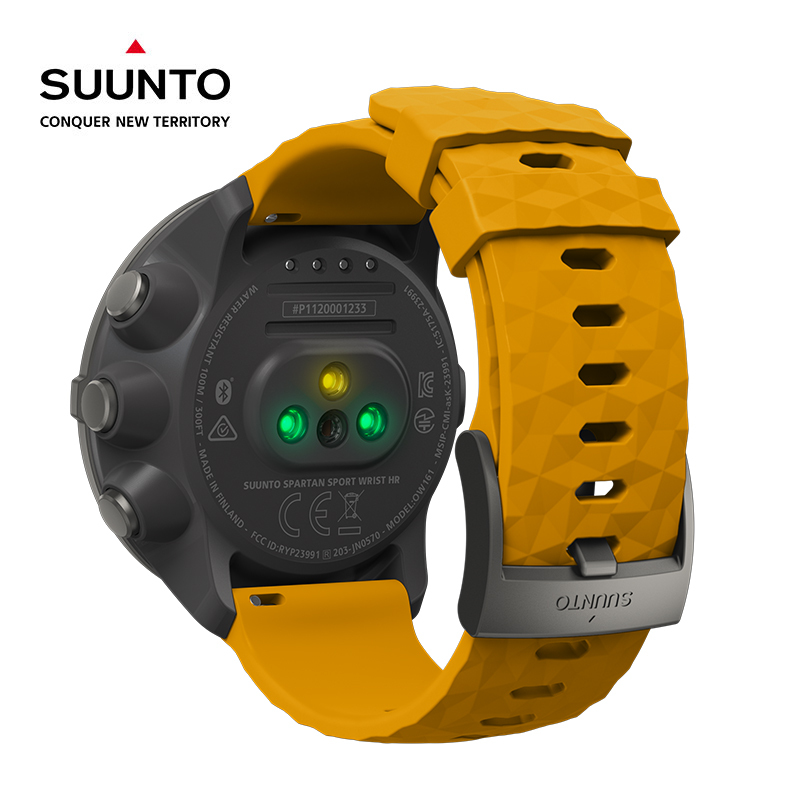颂拓(SUUNTO) 手表 SPARTAN WHR BARO 斯巴达彩屏智能 户外光电心率表 黄色SS050001000