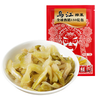 乌江榨菜 清淡榨菜15g*1袋装 重庆榨菜便携小袋装 涪陵榨菜 即食下饭菜 咸菜 拌饭拌面早餐配粥小菜
