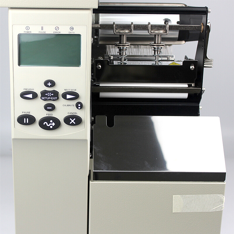 ZEBRA斑马105SL PLUS 商用工业级标签打印机热敏不干胶铜版哑银纸水洗唛吊牌金属条码打印机300dpi 带切刀