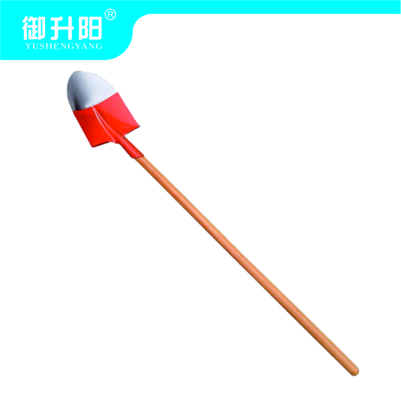 御升阳 带把圆头锨 中款 把高清大图