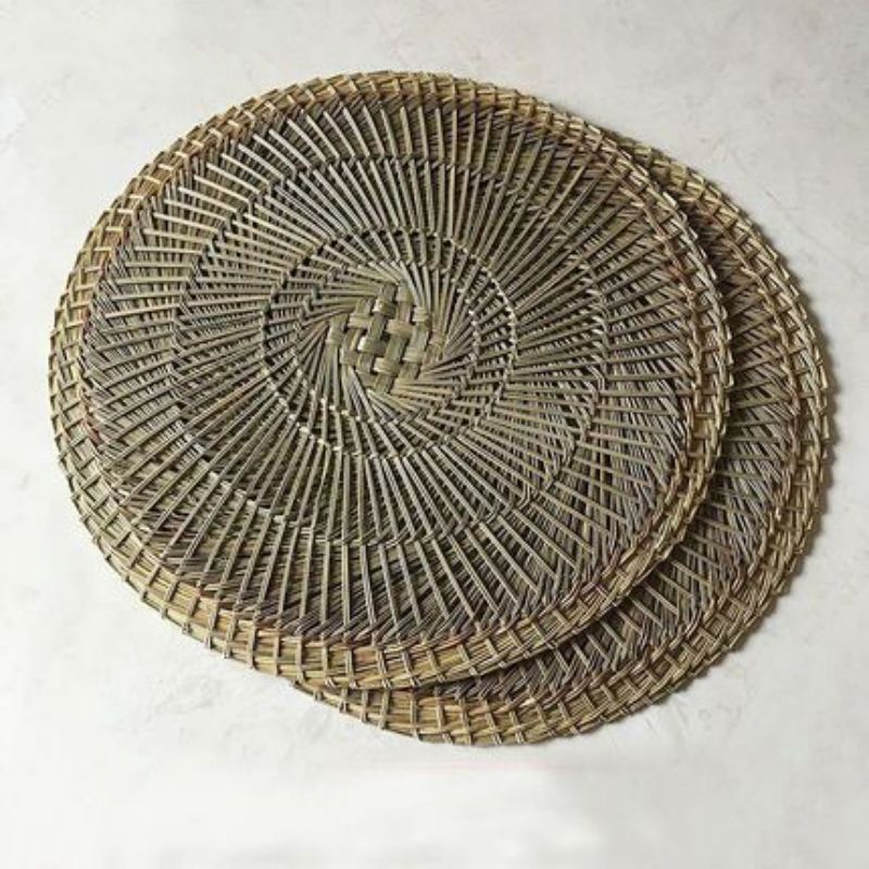 安雅 蒸笼垫 直径28CM 草编