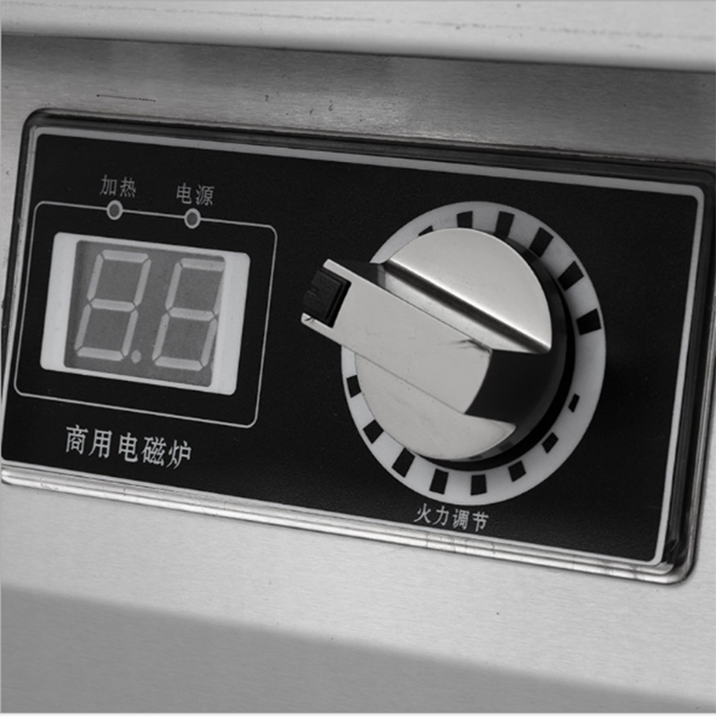 厨禾 CH-5BZ4L 商用大功率电磁四眼 多头电磁炉5kw煲仔炉4头6头麻辣烫 多眼平面灶 煲仔炉电陶炉5KW*4