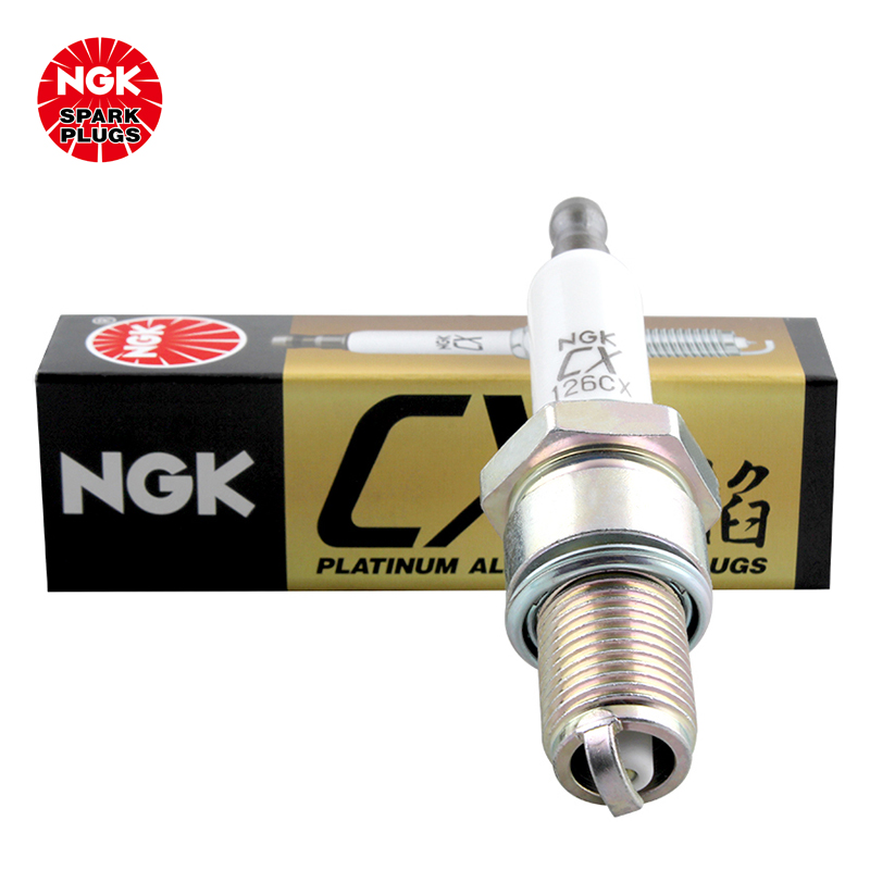 NGK 烈焰铂金火花塞 125CX 四支装 赛弗/赛影/优利欧/乐驰/QQ3/豪情/夏利/旗舰/爱迪尔