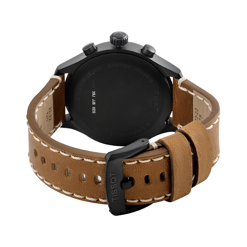 天梭(TISSOT)瑞士手表 速驰系列腕表 皮带石英男表T116.617.36.057.00