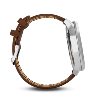 Garmin佳明vivomove HR光电心率监测智能时尚防水运动健身功能手表防水深度值50m（经典版 沉稳棕）
