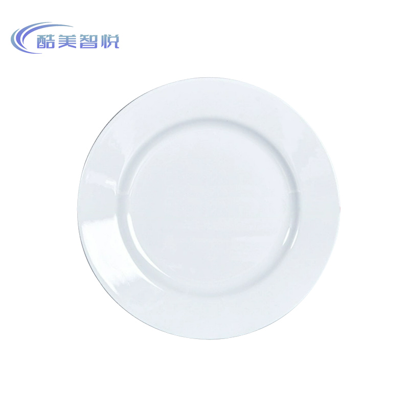 酷美智悦 密胺平盘8英寸20.5*2.1cm KM-BH121 个高清大图