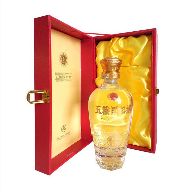 五粮液五粮国宾酒礼鉴珍品52度浓香型纯粮食白酒单瓶500mL【价格图片
