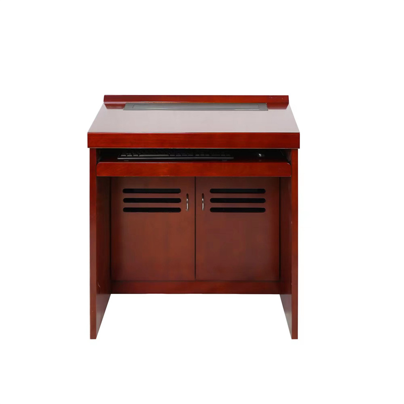 林剑翔 橡木升降电脑桌一体机办公桌800 *600*760电动升降条桌