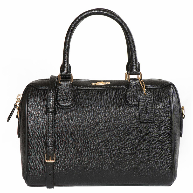 蔻驰(coach)女包 女士枕头包女士斜挎包mini bennett 波士顿手提包