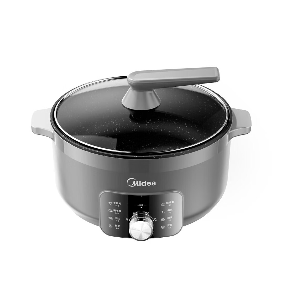 美的(Midea)多功能锅 6L电火锅MC-DHE3008T高清大图