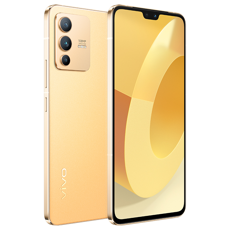 vivo S12 8GB+256GB 暖金 极致变色2.0+游戏BOOST模式+全功能NFC+后置一亿像素超清主摄5G双模新品手机S12高清大图