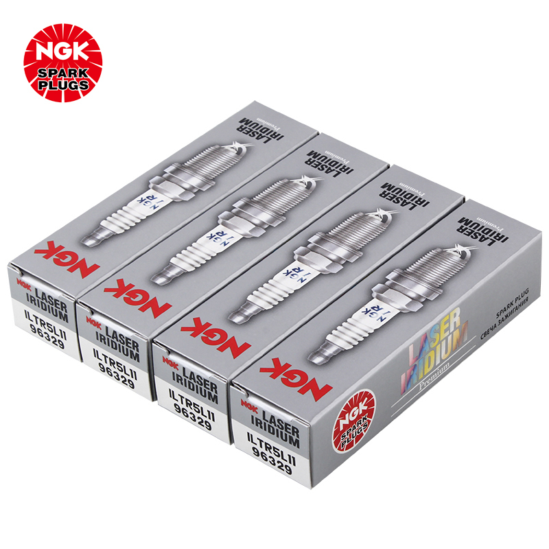 NGK 铱铂金火花塞 ILTR5L11 96329 四支装 雪佛兰迈锐宝2.5L(16-) / 别克GL8 2.5L(1