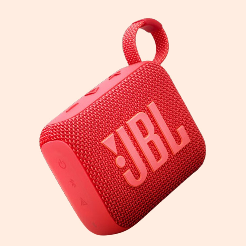 JBL GO4蓝牙音箱音乐金砖四代低音炮防水防尘红色GO4高清大图