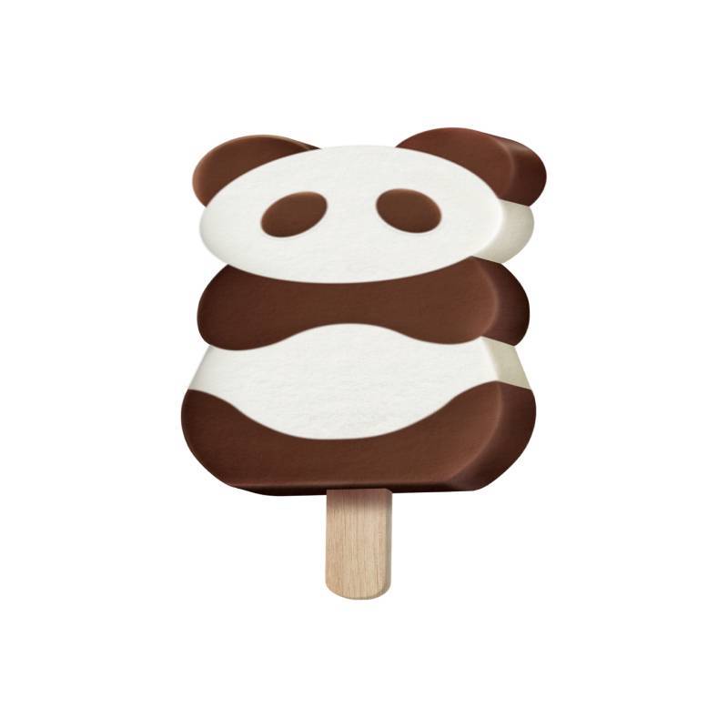 伊利妙趣非常熊猫黑糖牛奶味冰淇淋65g