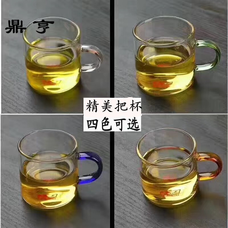 鼎亨高硼硅玻璃泡茶壶家用过滤加厚耐热透明小号功夫冲煮茶具烧水