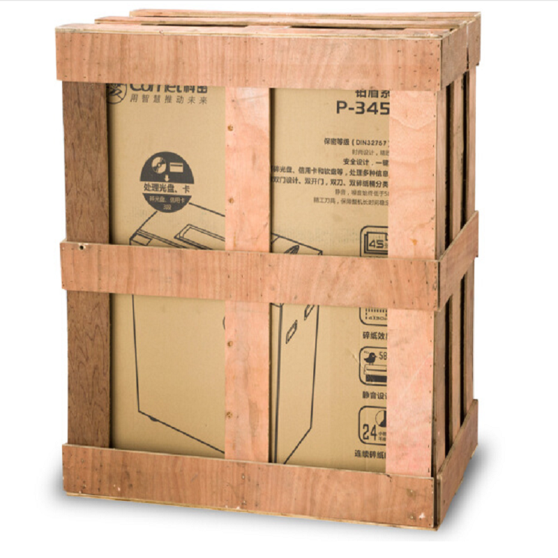 科密铂盾P-3450碎纸机 工业级超大型A3幅面大容量大功率长时间粉碎 45张24小时不停机碎纸光盘卡
