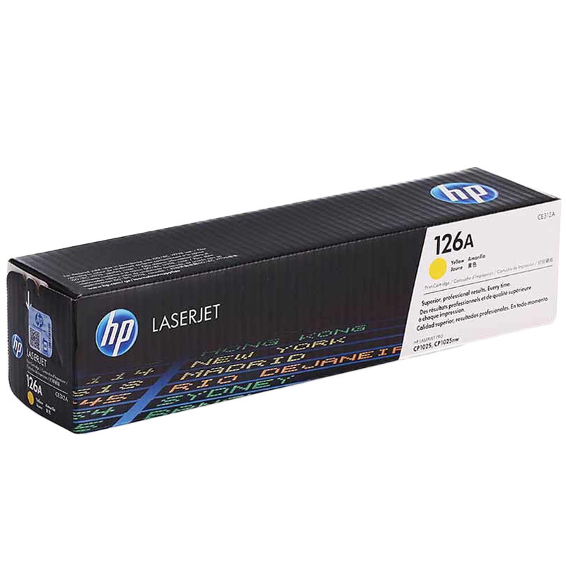 惠普(HP)CE312A 126A 彩色 黄色硒鼓(硒鼓/粉盒)(适用HP M175a/M175nw/M275)