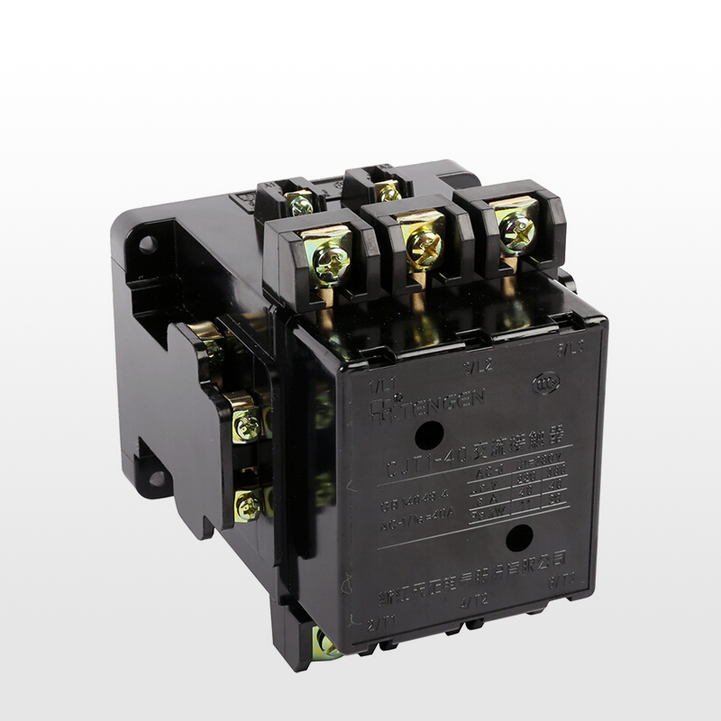 天正电气 CJT1-40A 220V 3NO 2NO、2NC 50Hz 3P 02010050035 交流接触器