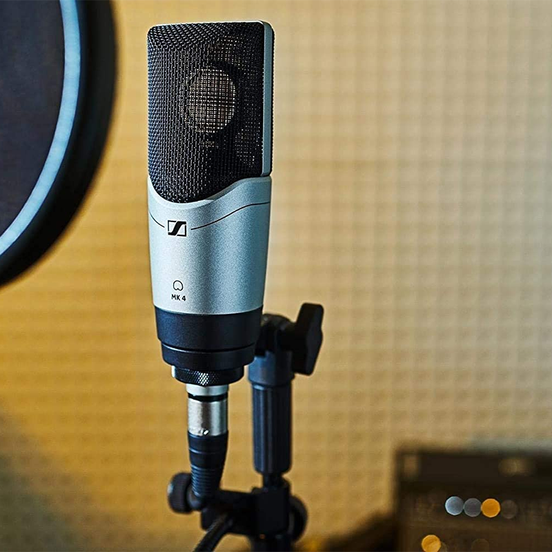 森海塞尔(sennheiser) mk4电容麦克风 专业录音主播直播话筒麦克风