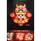 对联龙年2024新款立体卡通春联过年春节新年家用新春大门装饰门贴