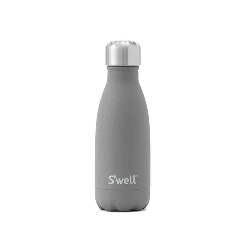 美国S’well 保温杯 TWB-SMO06 260ml岩石系列烟灰水晶不锈钢保温保冷杯男女便携式情侣杯