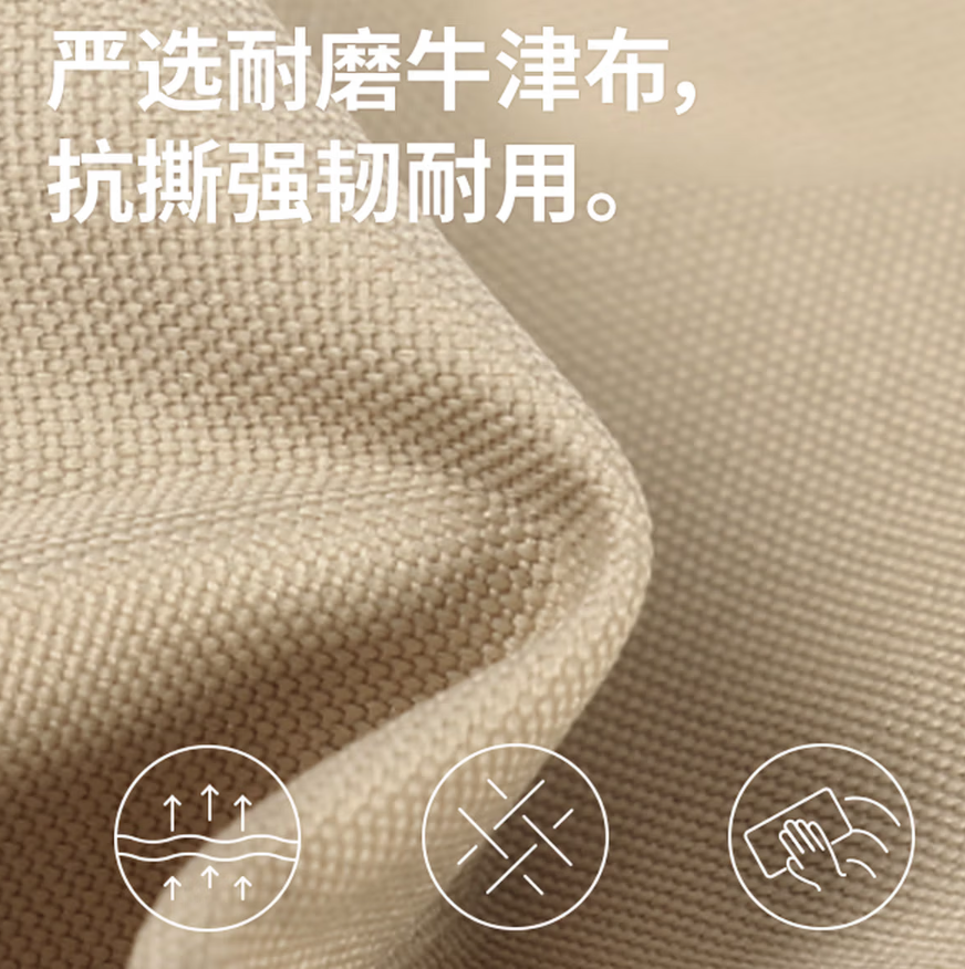 Naturehike挪客 山风T01两椅一桌套装 户外露营徒步登山便携折叠座椅两人钓鱼 卡其色/两椅一桌