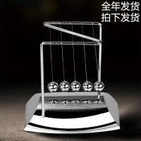 牛顿摆球办公室桌摆设创意家居装饰品混沌摆艺术品现代简约小摆件