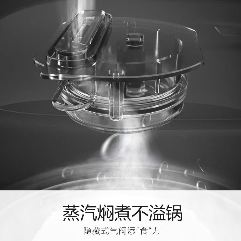 九阳(Joyoung)4升3~8人家用智能电饭煲大火力柴火饭智能预约30分钟快煮多功能焖煮防溢4L方煲F-40FZ815高清大图