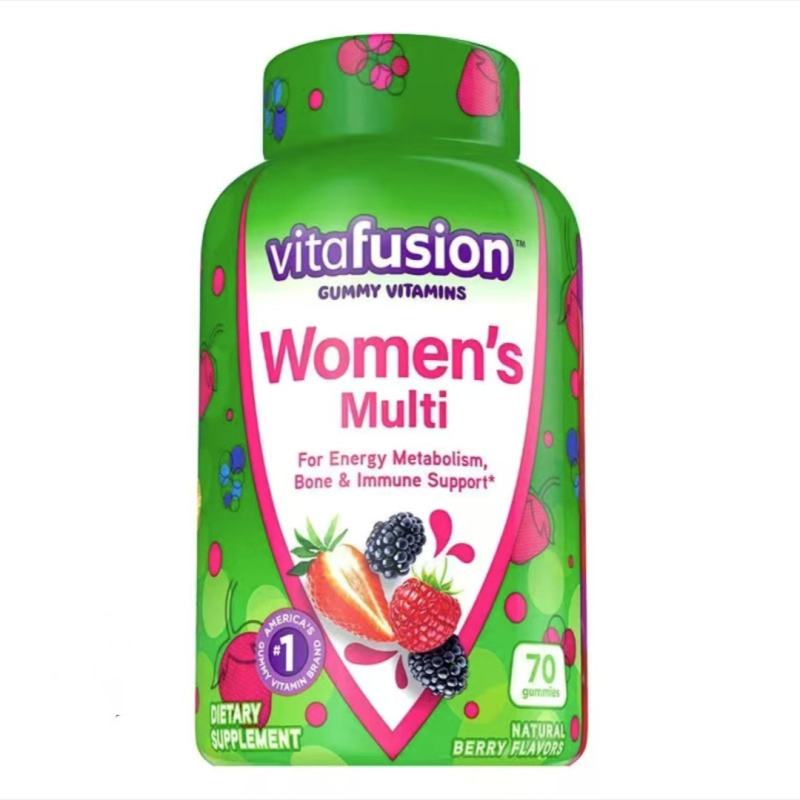 美国vitafusion小熊女士复合维生素软糖150粒装高清大图