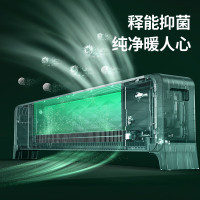 先锋(SINGFUN)石墨烯踢脚线取暖器家用2200W功率客厅卧室居浴两用IPX4防水 DTJ-T15R-IOT 语音款