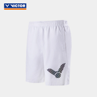 VICTOR/威克多 羽毛球服梭织运动短裤男女款训练系列R-30207 XXL A（白）