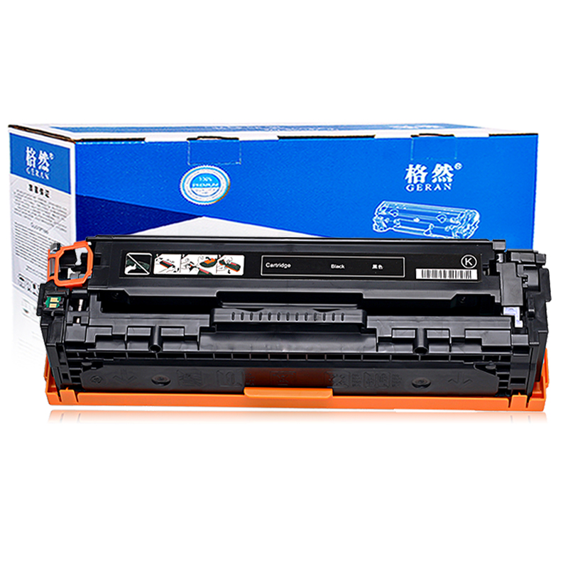 格然 惠普128A黑色/青色/黄色/红色硒鼓[四色套装]HP1415fnw CM1415fn HP1525N墨盒 碳粉盒高清大图