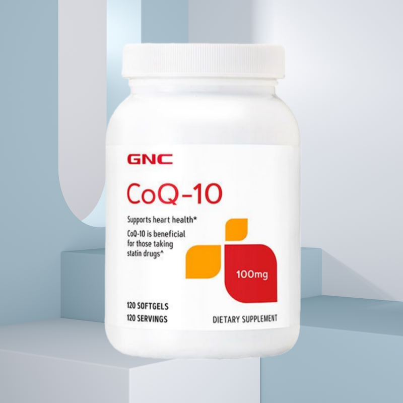健安喜GNC辅酶Q10软胶囊100mg120粒多种版本随机发货进口保健品心血管养护能量补充剂增强免疫力高清大图