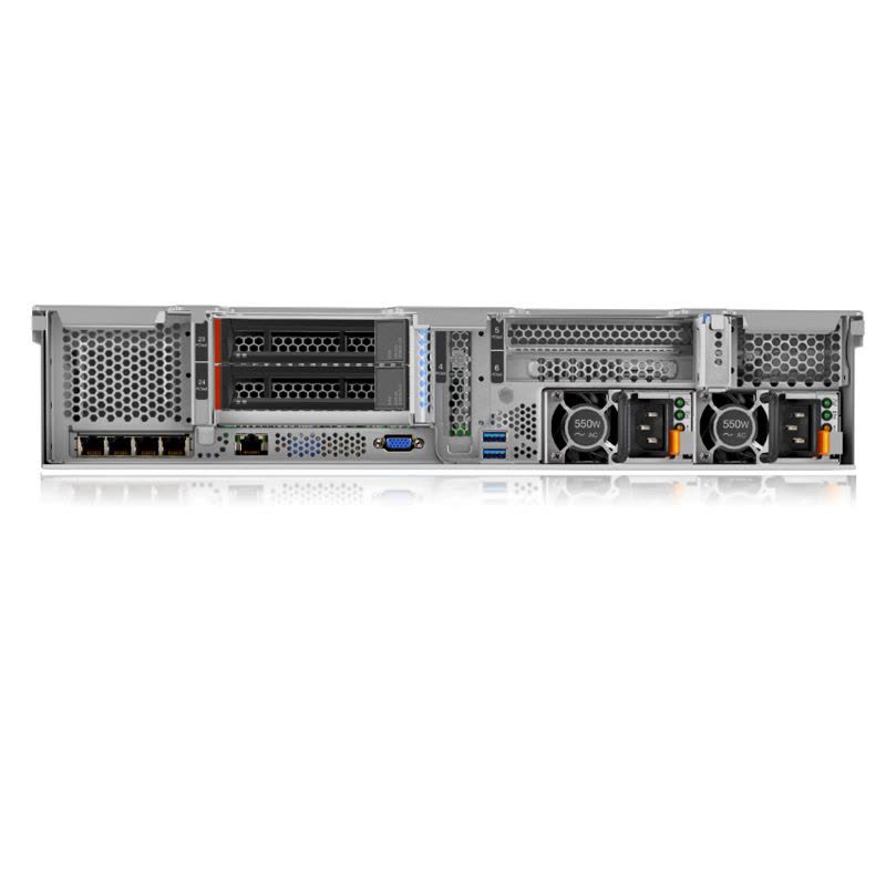 联想（Lenovo）SR650 2U机架服务器 定制（至强金牌5117*2 2*32G 240GB+5*1.2TB）四口千兆 2*750W图片